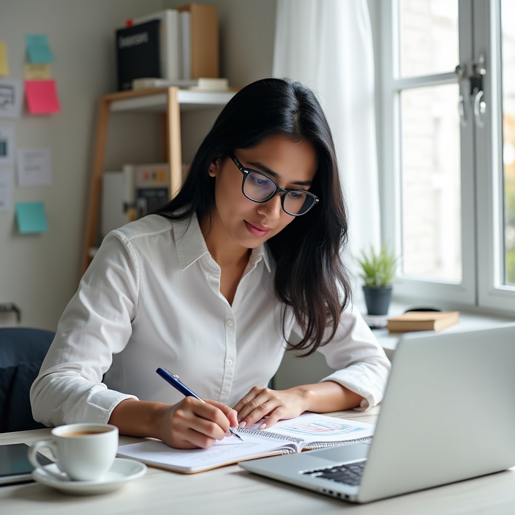 Professional planning digital career transition